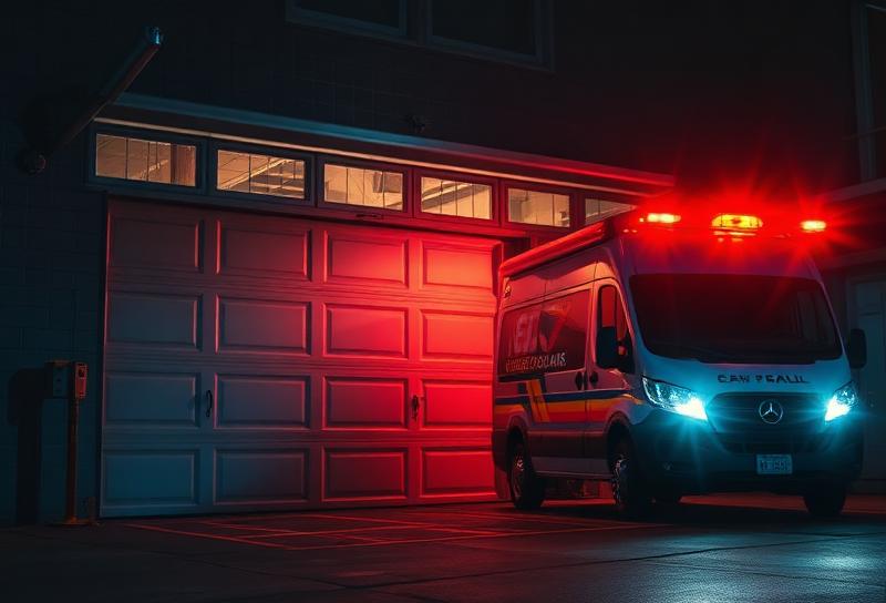 Emergency Service service by Garage Door Cheshire - professional technician at work in Cheshire, CT