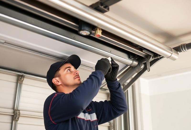 Preventive Maintenance service by Garage Door Cheshire - professional technician at work in Cheshire, CT