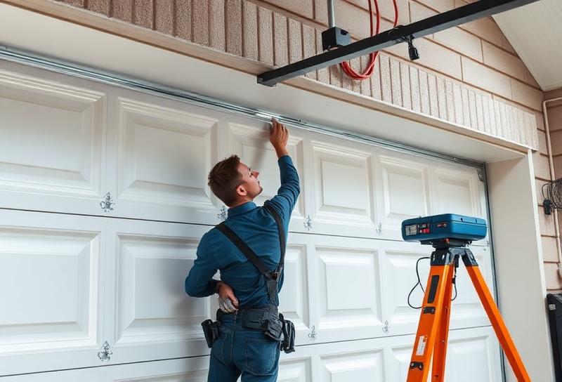 Garage Door Repair service by Garage Door Cheshire - professional technician at work in Cheshire, CT